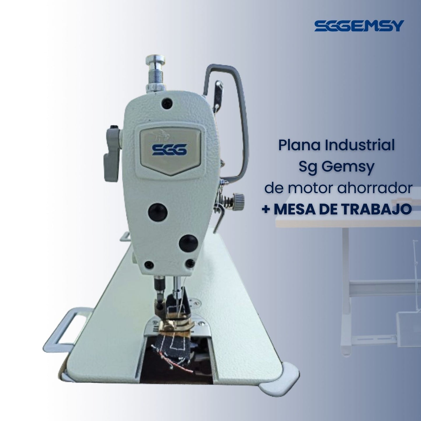 Máquina De Coser Recta Industrial SGgemsy, Rendimiento Profesional