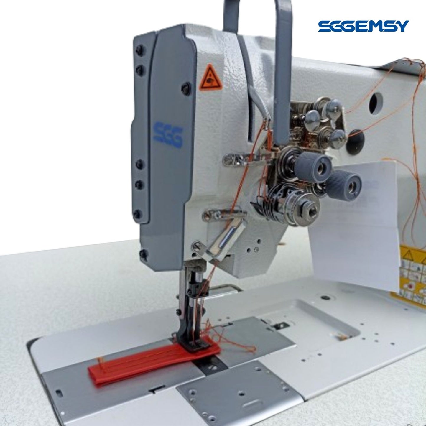 Máquina de Coser Doble Industrial SGgemsy, Rendimiento Profesional