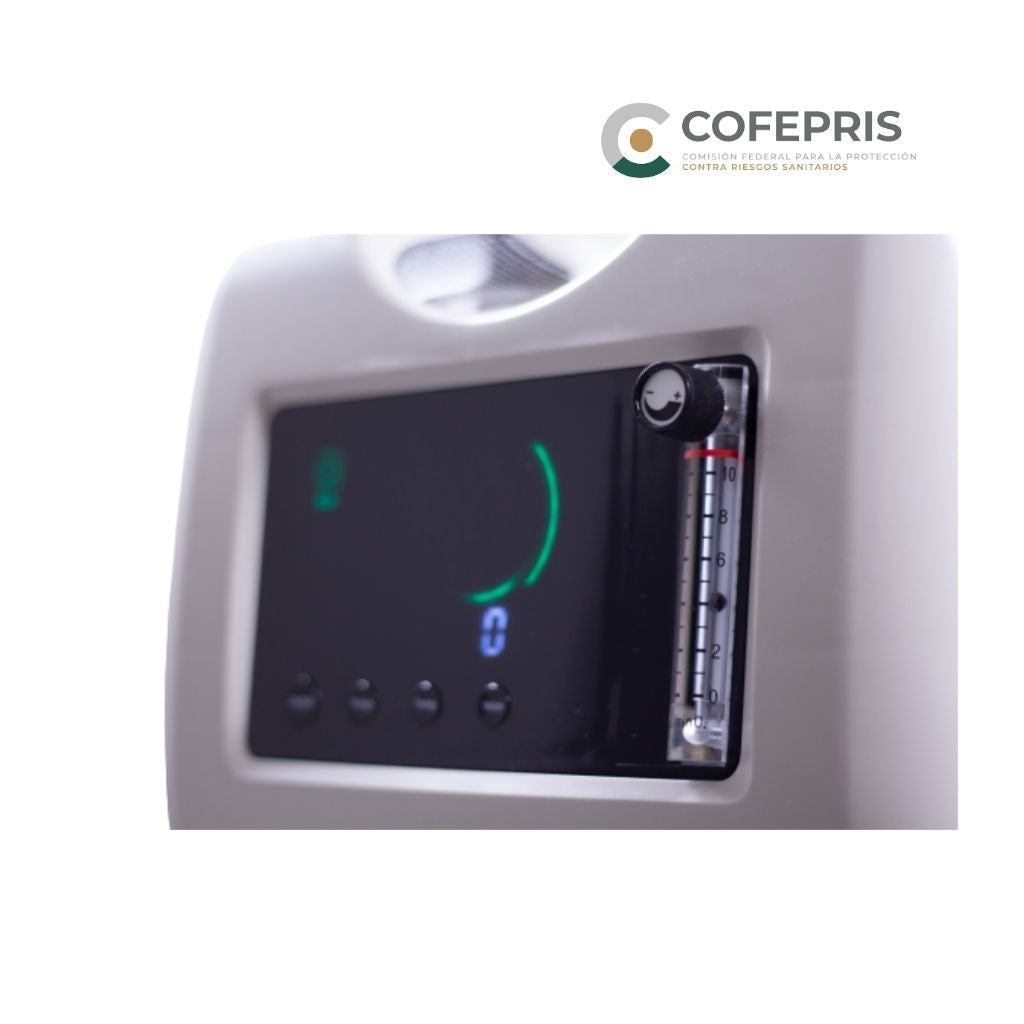 Concentrador de oxígeno YASEE, grado médico 5 Y 10 L/MIN | AUT. COFEPRIS