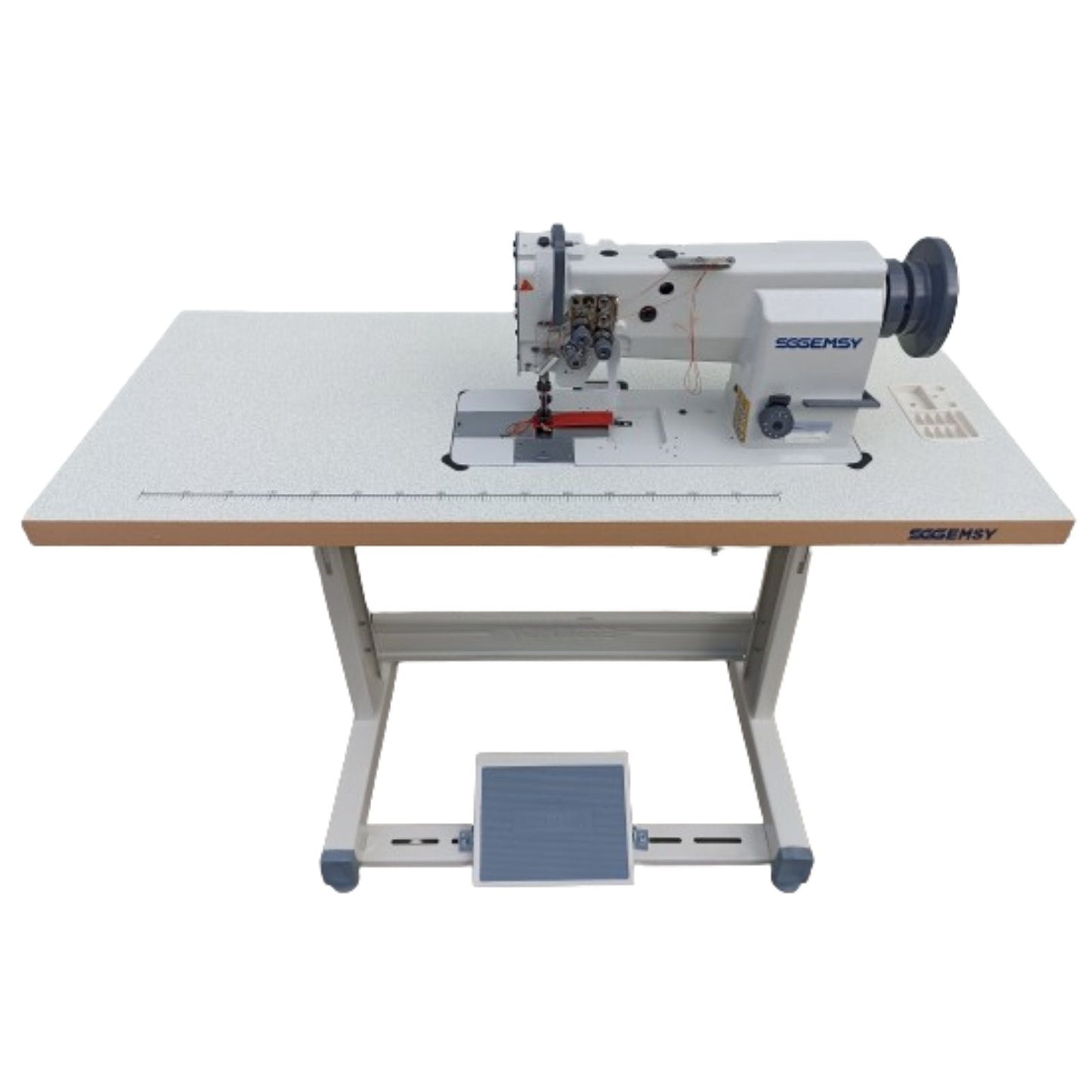 Máquina de coser doble industrial SGgemsy, rendimiento profesional