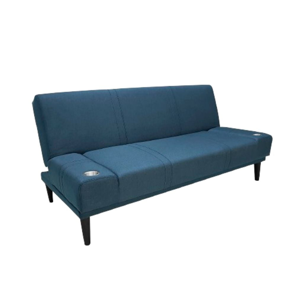 Sofá Cama con Portavasos Modelo Odee