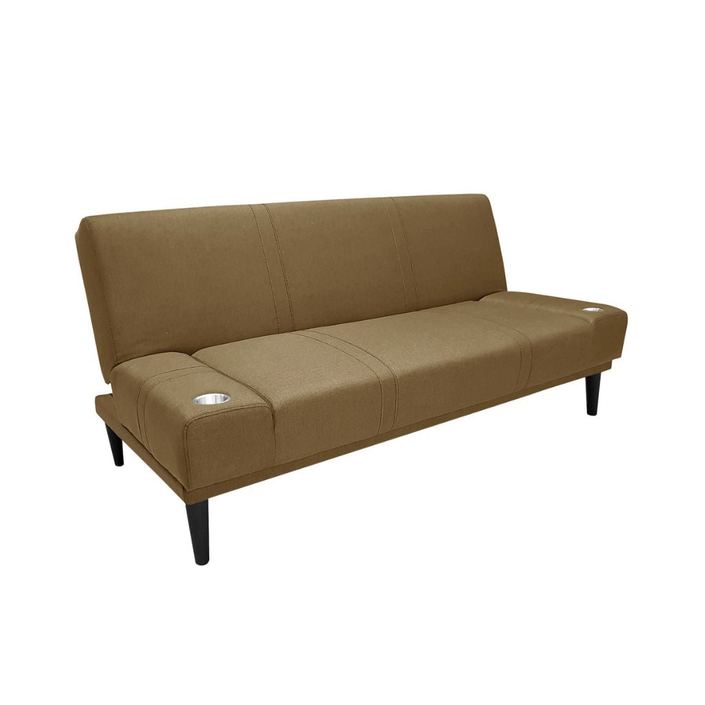 Sofá Cama con Portavasos Modelo Odee